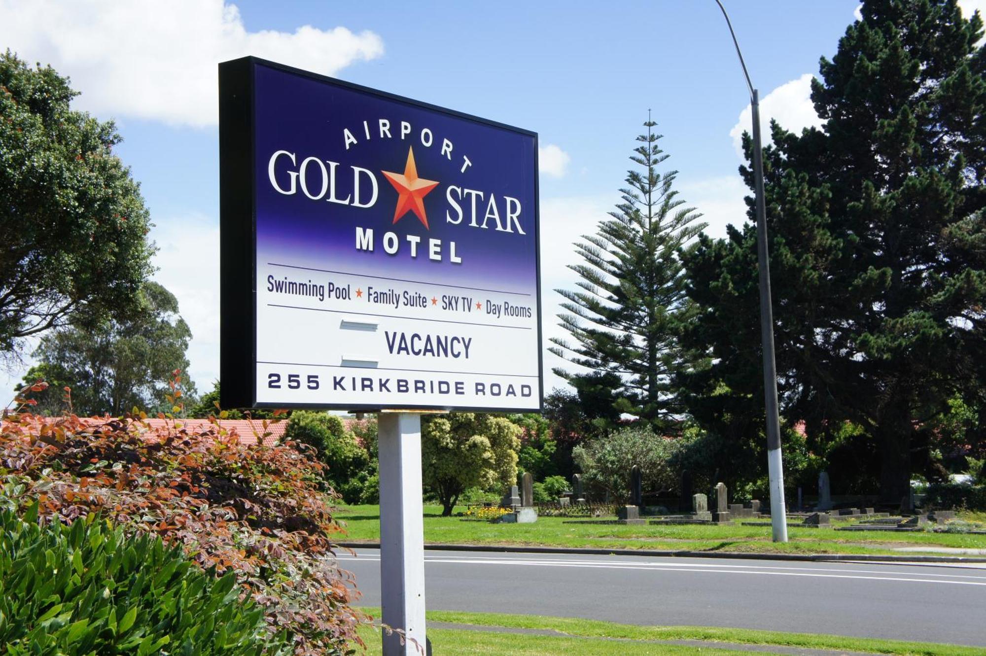 Airport Gold Star Motel Auckland Eksteriør billede